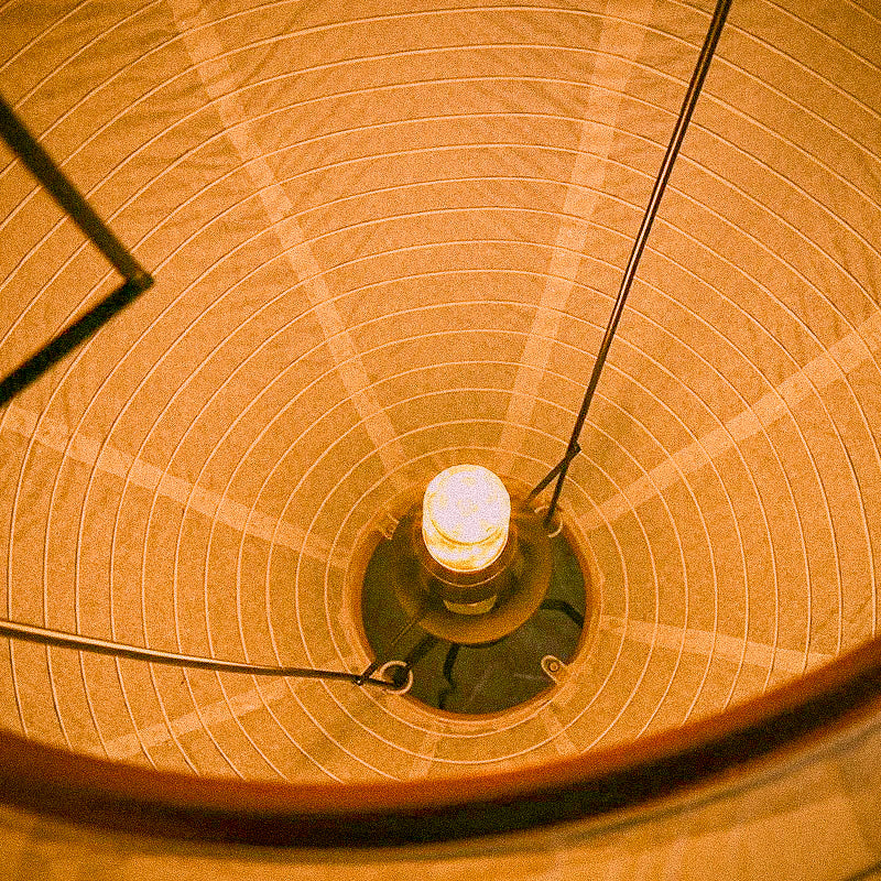 누미 스타일 원형 플로어 램프 | 1 + 1 무료