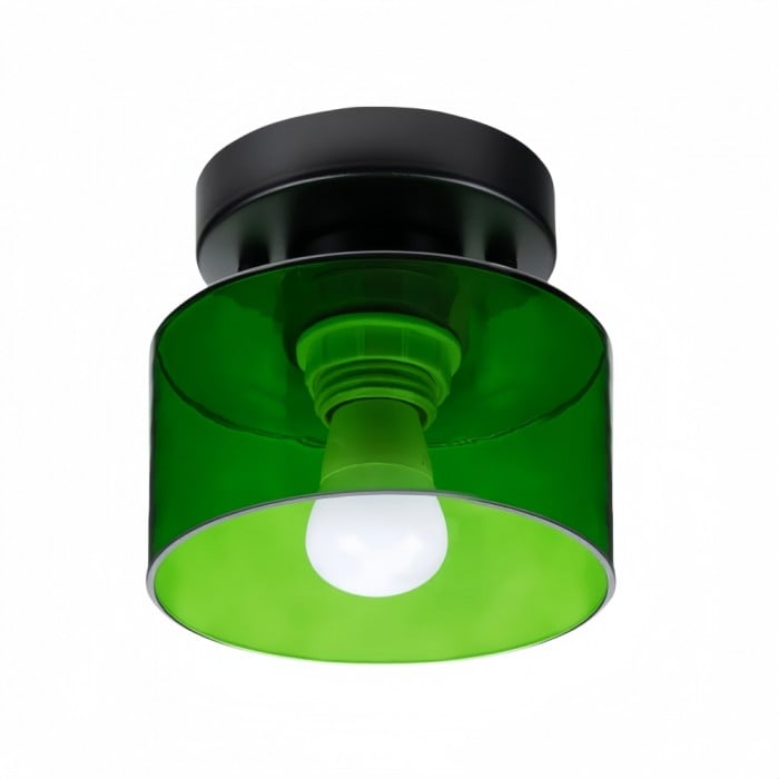 바우하우스 스타일 컬러 샹들리에 | 현대적 유리 디자인 | 1 + 1 무료