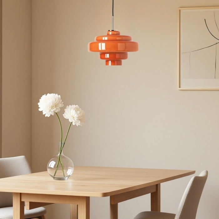 코로로 바우하우스 컬러 유리 다층 펜던트 조명 | 1 + 1 무료