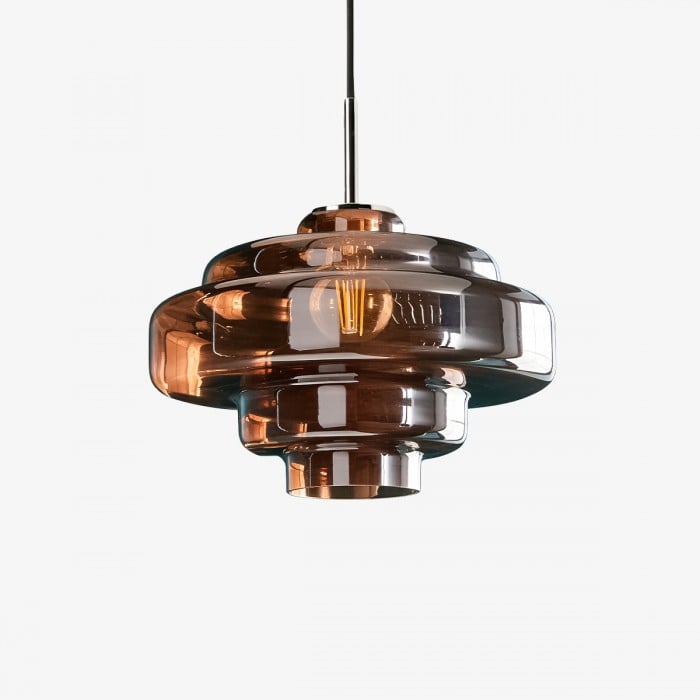 코로로 바우하우스 컬러 유리 다층 펜던트 조명 | 1 + 1 무료