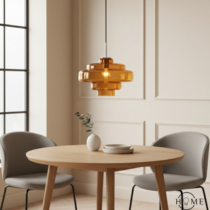 코로로 바우하우스 컬러 유리 다층 펜던트 조명 | 1 + 1 무료