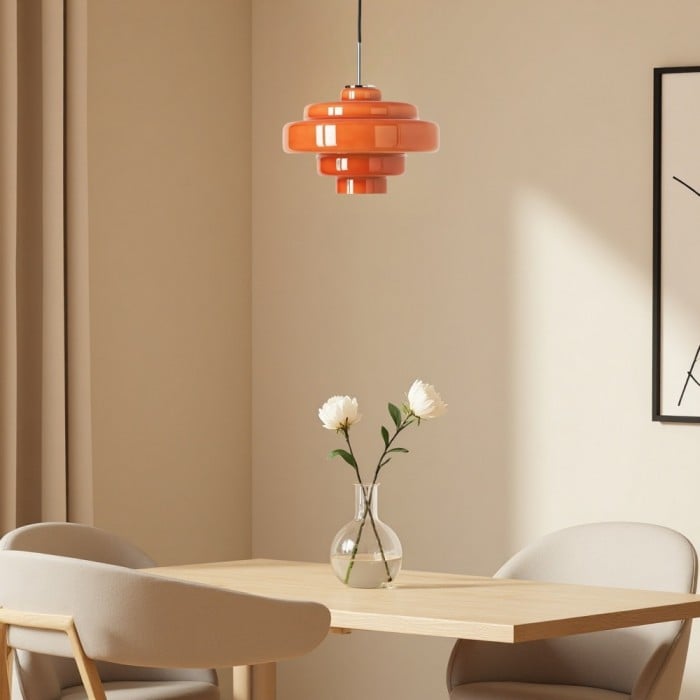 코로로 바우하우스 컬러 유리 다층 펜던트 조명 | 1 + 1 무료