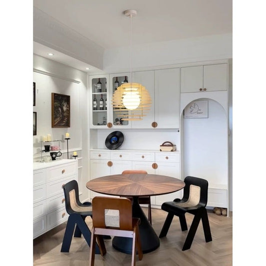 바우하우스 멤피스 스타일 아크릴 일출 펜던트 조명 | 1 + 1 무료