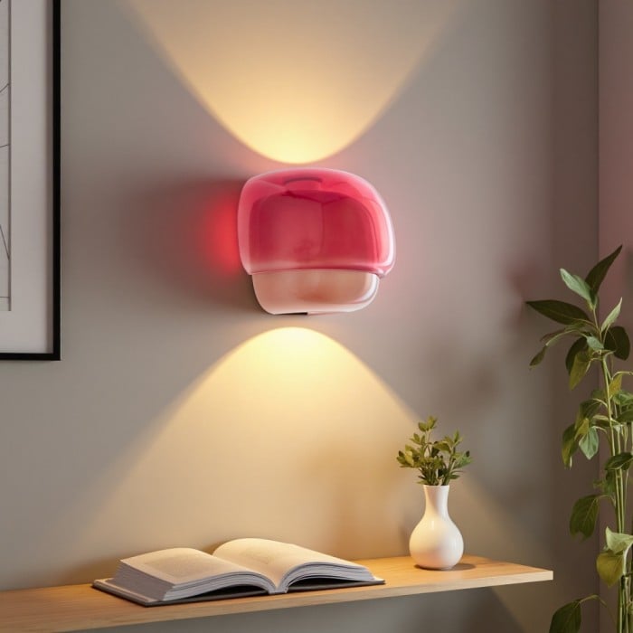 클린코 컬러 글라스 더블 볼 벽등 | 1 + 1 무료