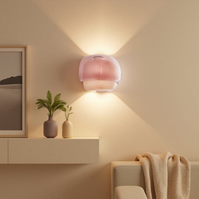 클린코 컬러 글라스 더블 볼 벽등 | 1 + 1 무료