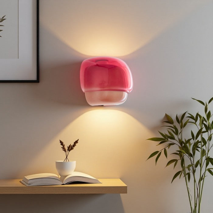 클린코 컬러 글라스 더블 볼 벽등 | 1 + 1 무료