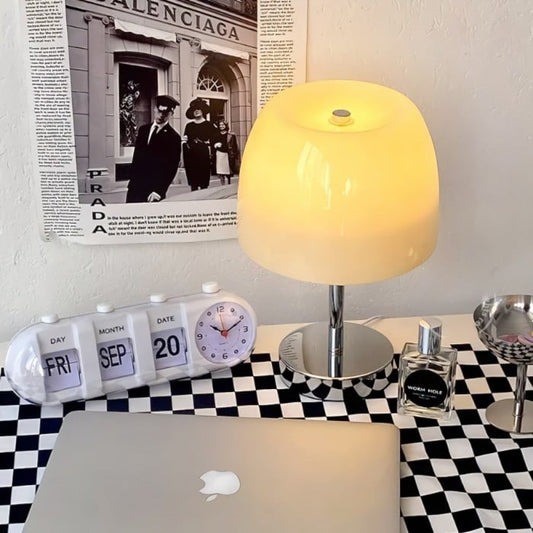 미니멀 바우하우스 롤리팝 유리 테이블 램프 | 1 + 1 무료