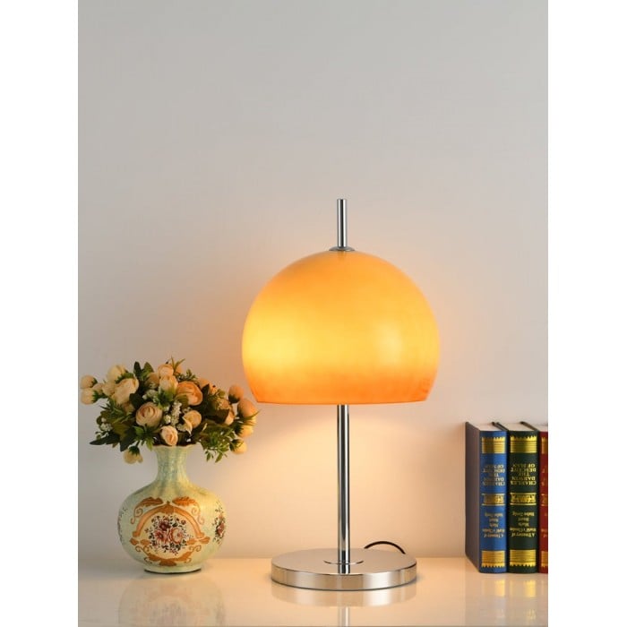 레트로 바우하우스 버섯 유리 테이블 램프 |1 + 1 무료